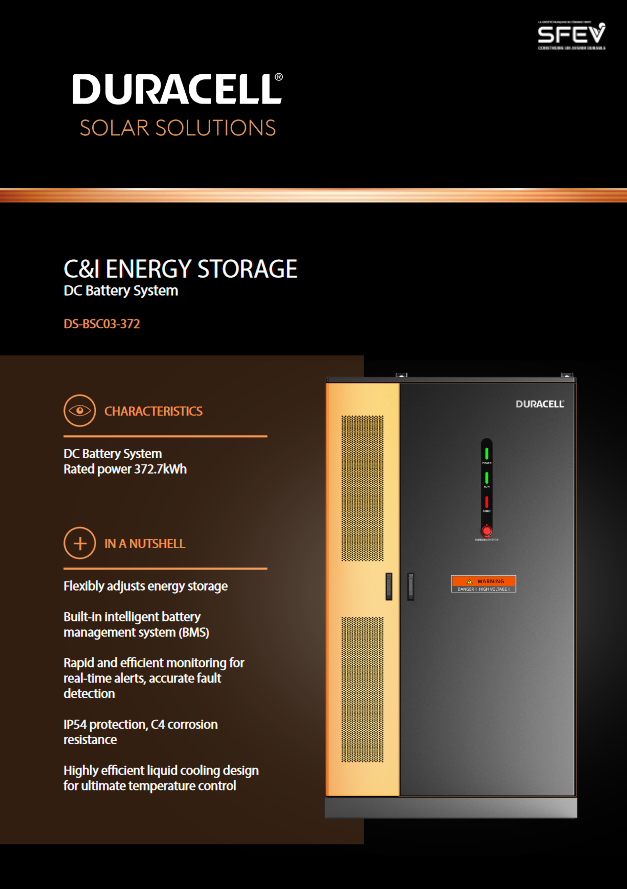 Duracelle solar solution